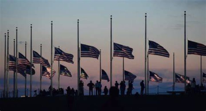 Are flags at half mast on Pearl Harbor Day
