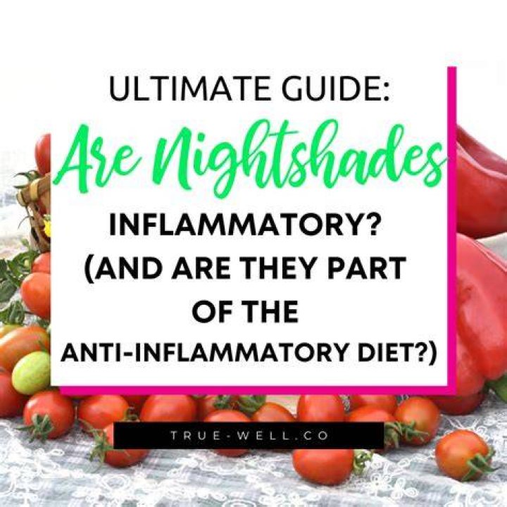 Are Nightshades inflammatory