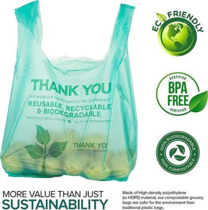 Are plastic grocery bags biodegradable