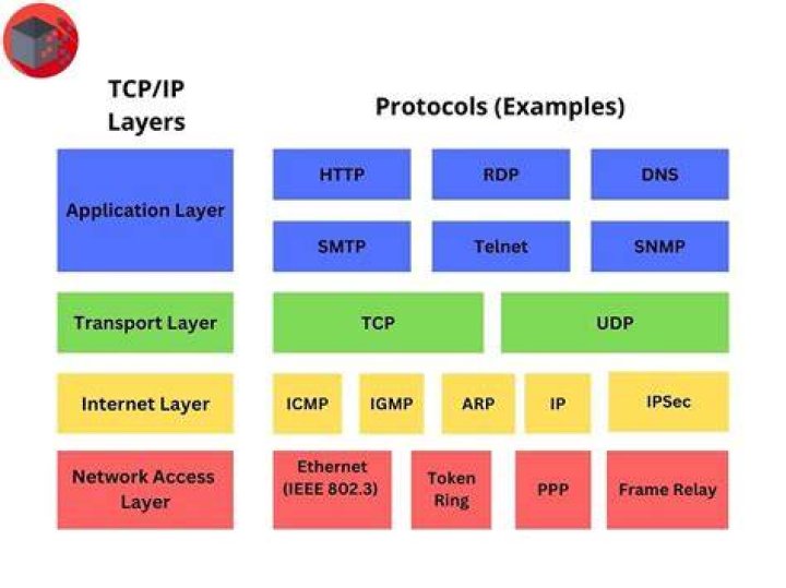 At what layer of the TCP IP protocol suite are packets received and encapsulated to create frames