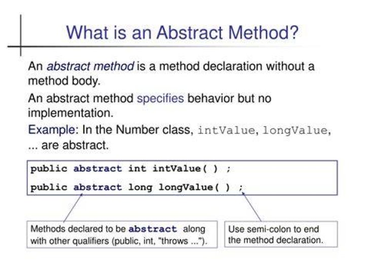 Can abstract class have method body