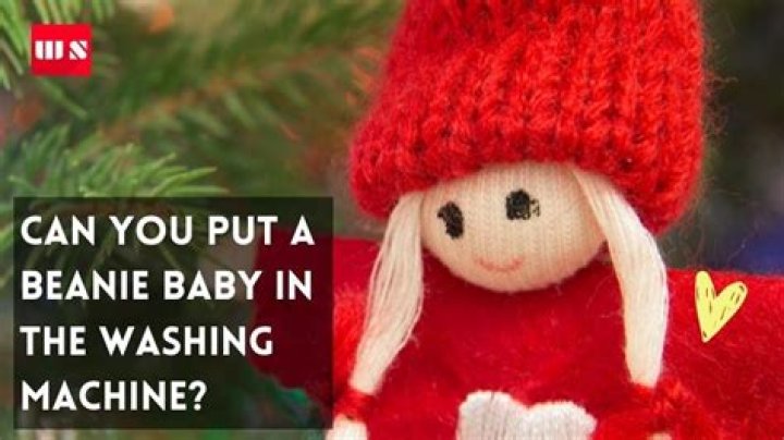 Can Beanie Babies be washed in the washing machine
