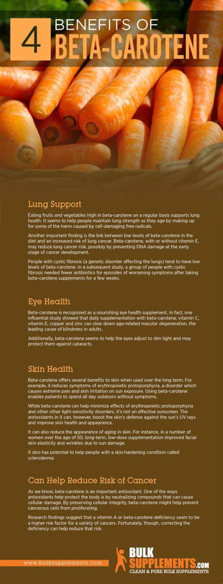 Can beta carotene cause cancer