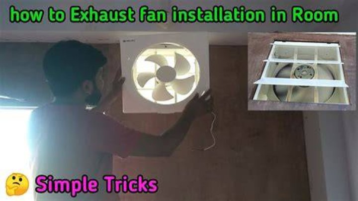 Can exhaust fan cool the room