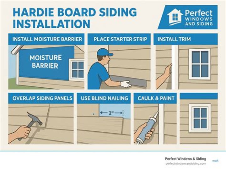 Can Hardie board be installed over brick