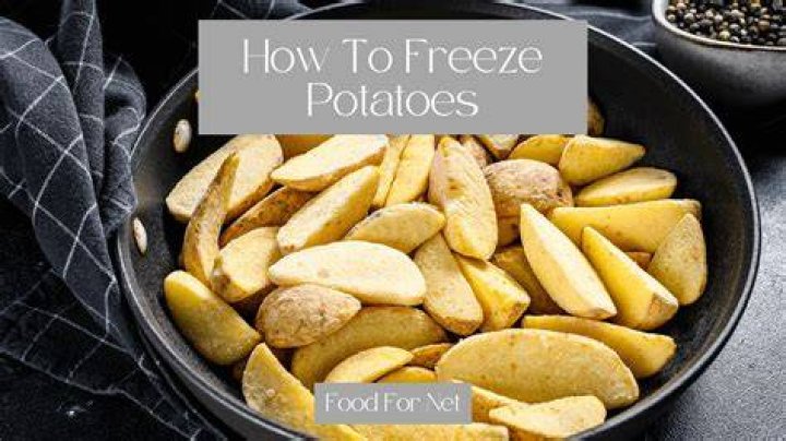 Can I freeze cut up raw potatoes