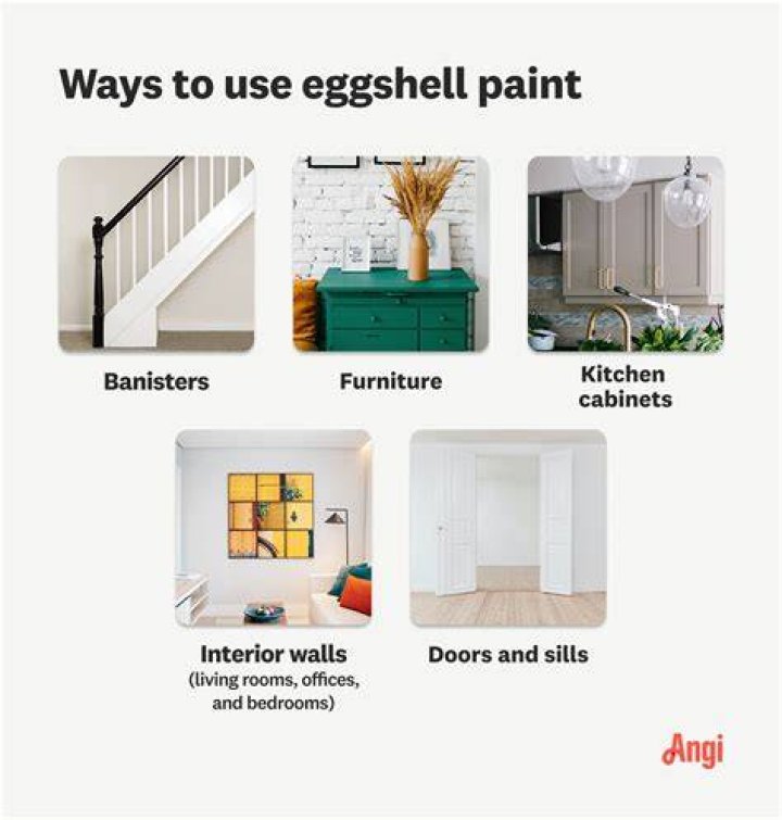 Can I use eggshell paint on stairs
