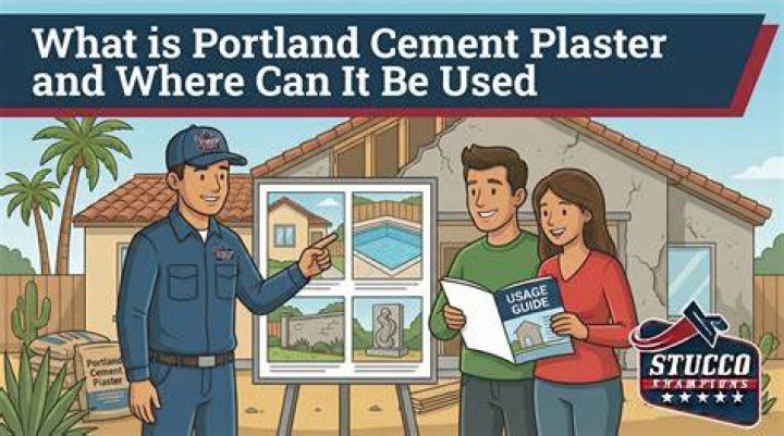 Can I use Portland cement as stucco