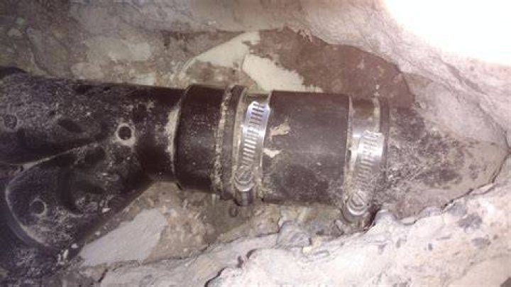 Can you bury ABS pipe in concrete