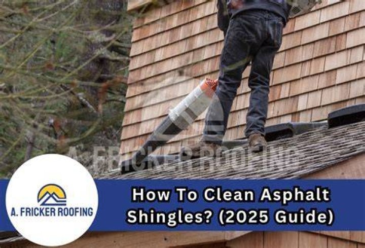 Can you clean asphalt shingles