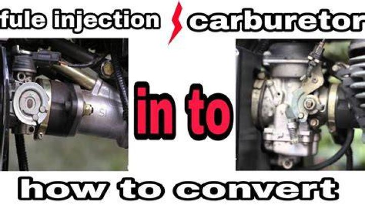 Can you convert fuel injection to carb