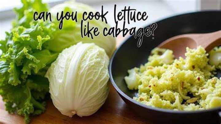 Can you cook leaf lettuce