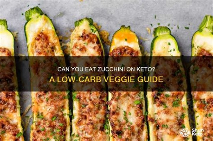 Can you eat zucchini and squash on keto diet