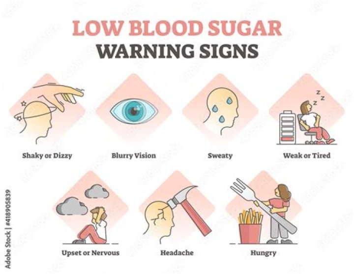 Can you have low blood sugar after eating sweets