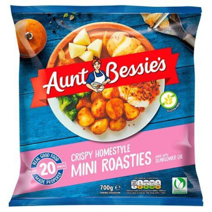 Can you microwave Aunt Bessies roast potatoes