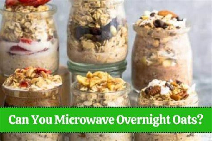Can you microwave overnight oats with yogurt