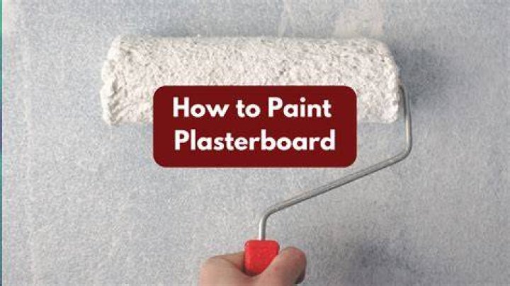 Can you paint Unplastered plasterboard