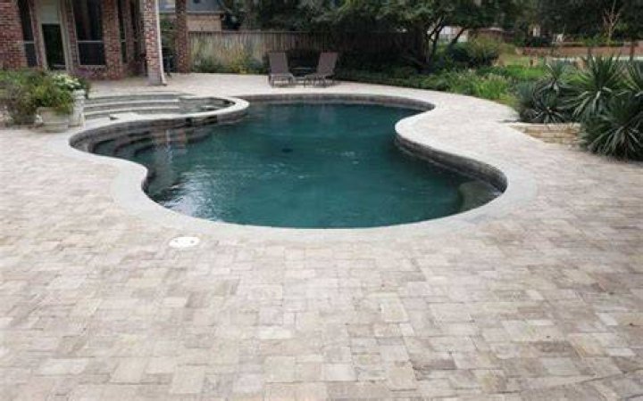 Can you put pavers over concrete pool deck