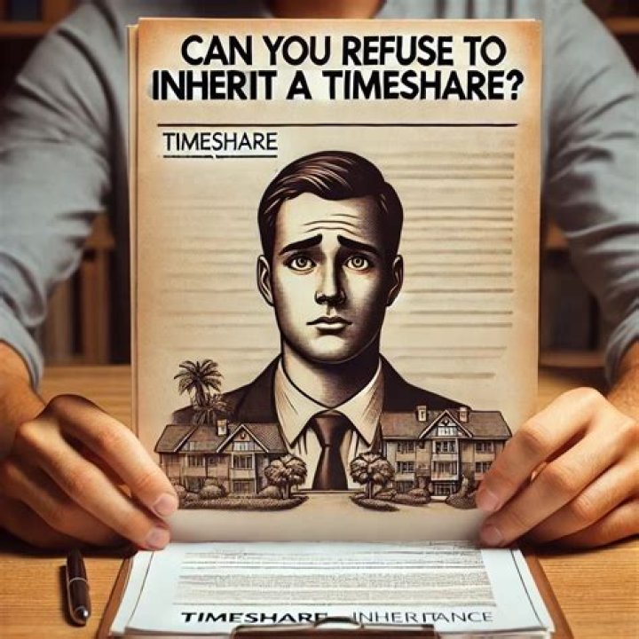 Can you refuse to inherit a timeshare