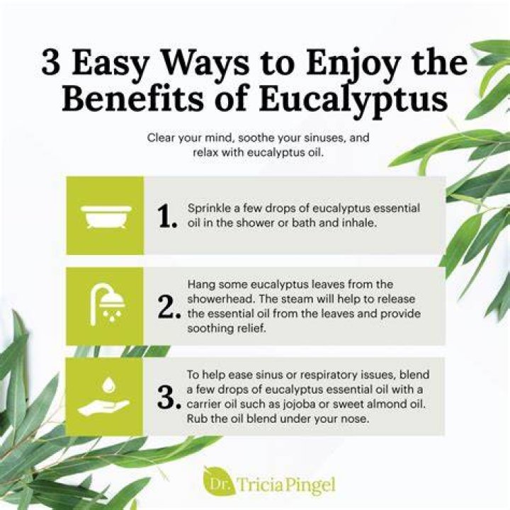 Can you use eucalyptus oil in the shower