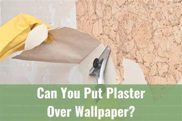 Can you wallpaper over old plaster