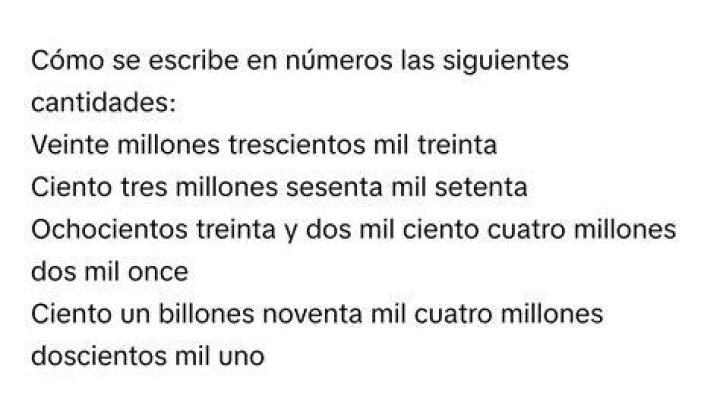 ¿Cómo se escribe un mil