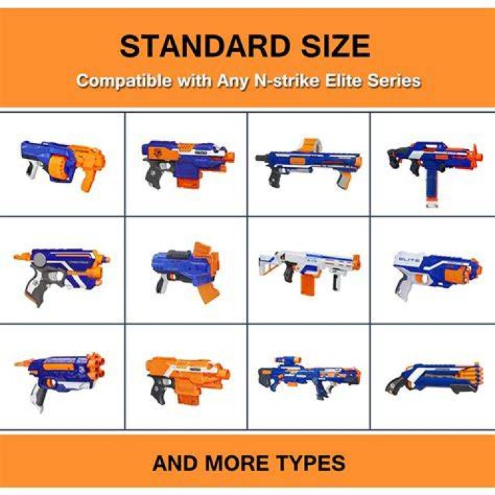 Do all Nerf guns use the same bullets