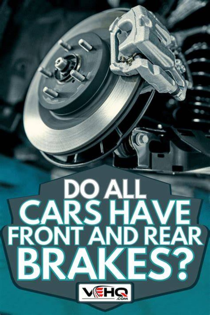Do cars use front or rear brakes