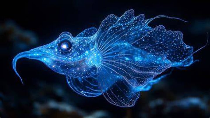 Do deep sea creatures glow