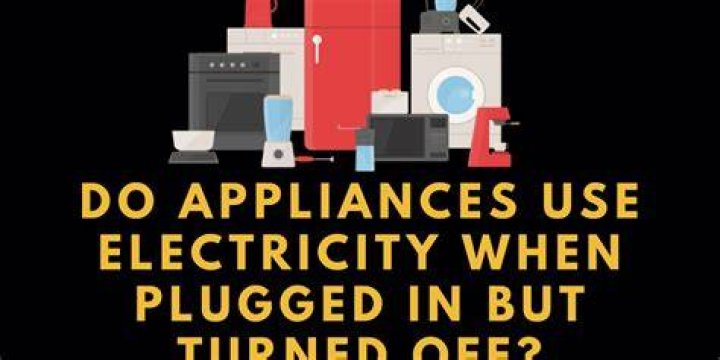 Do devices use electricity when plugged in