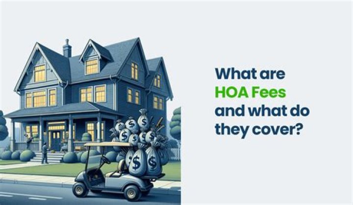 Do HOA fees cover taxes