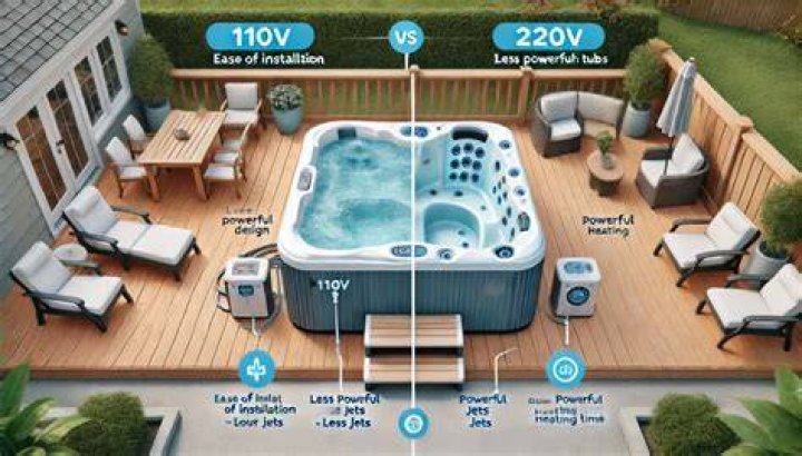 Do hot tubs use 110 or 220
