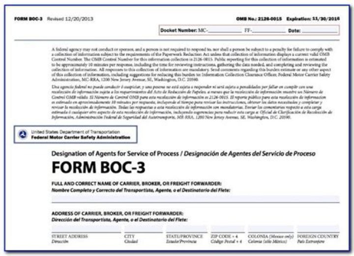 Do I need a BOC 3
