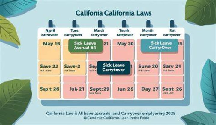 Do sick days accrue in California