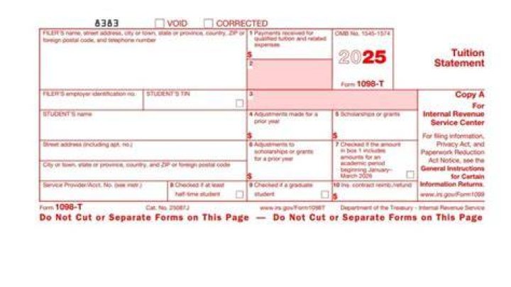 Do you need a 1098 form to file taxes