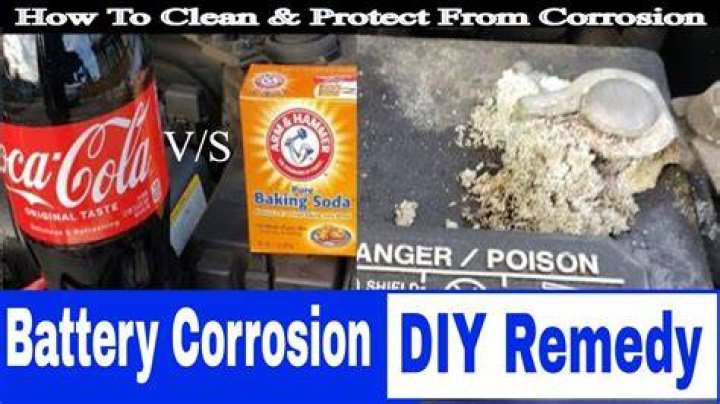 Does baking soda clean battery corrosion