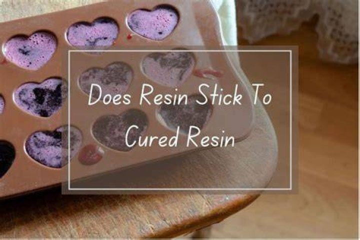 Does cardboard stick to resin