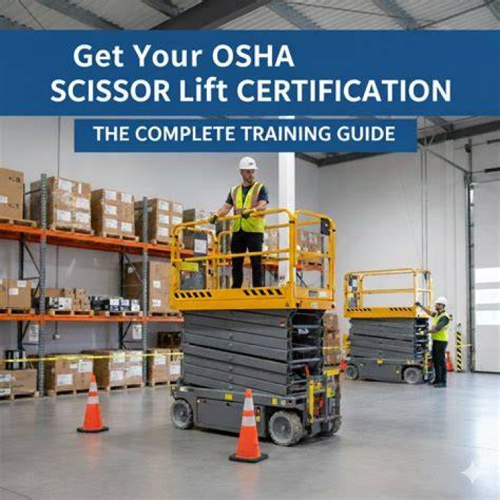Does OSHA require training for scissor lift