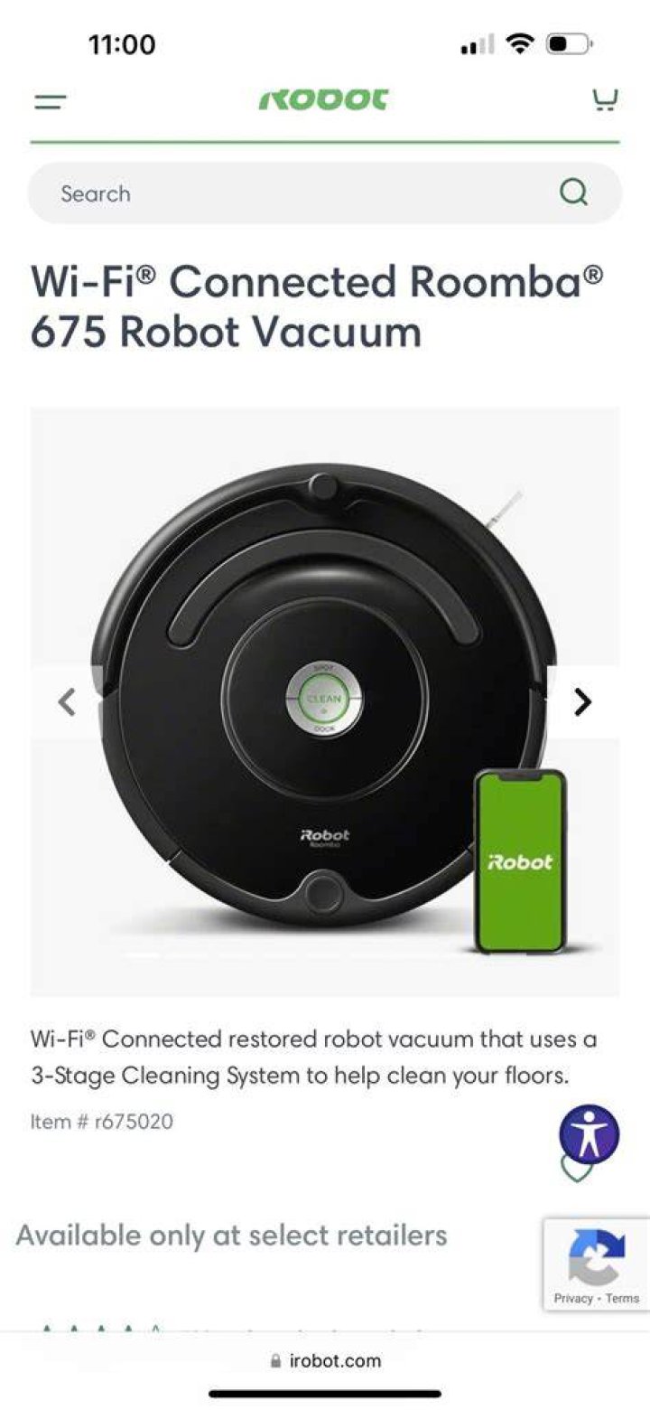 Does Roomba 675 require WiFi