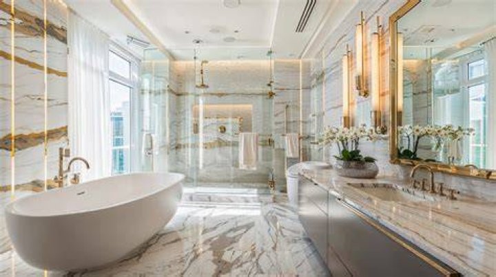How can I make my bathroom look like a hotel bathroom