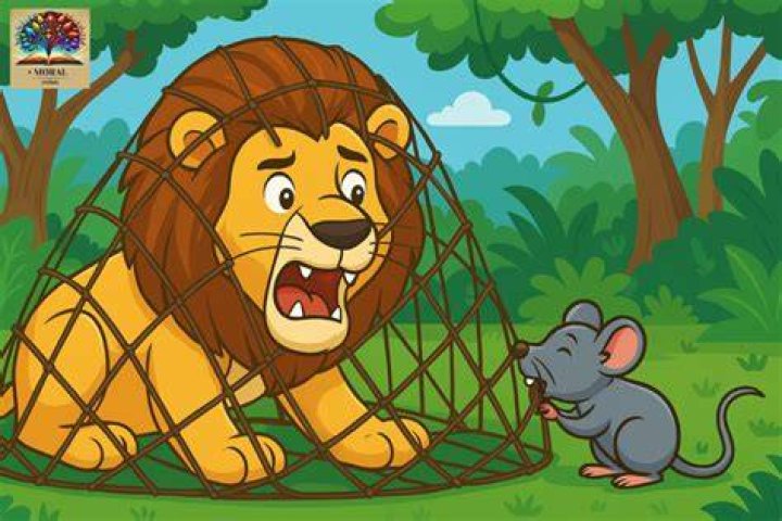 How did the mouse help the lion