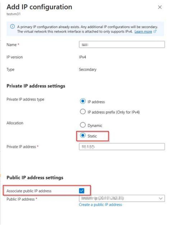 How do I change my AWS private IP address