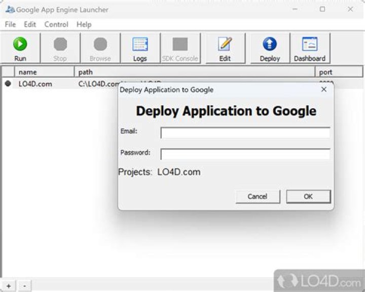 How do I deploy a project in Google App Engine
