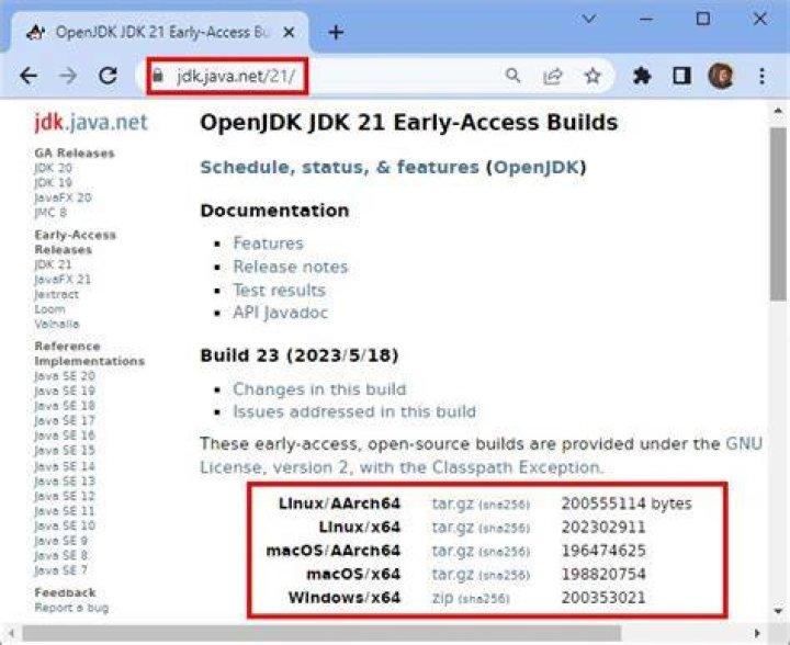 How do I download an older version of JDK