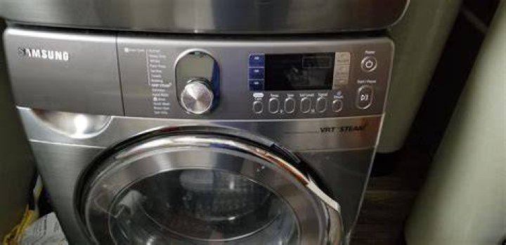 How do I drain my Samsung VRT steam washer