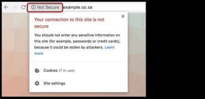 How do I fix Google Chrome not secure