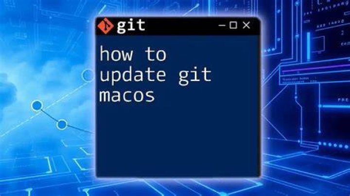 How do I know if I have Git on my Mac