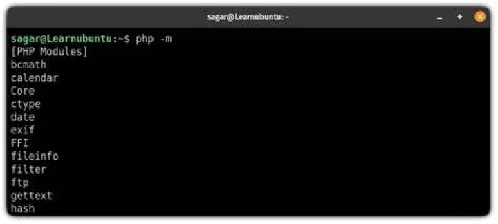 How do I list installed PHP modules