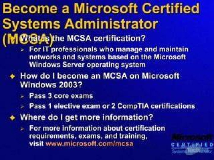 How do I pass the MCSA