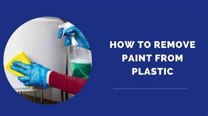 How do I remove plastic from my kitchen